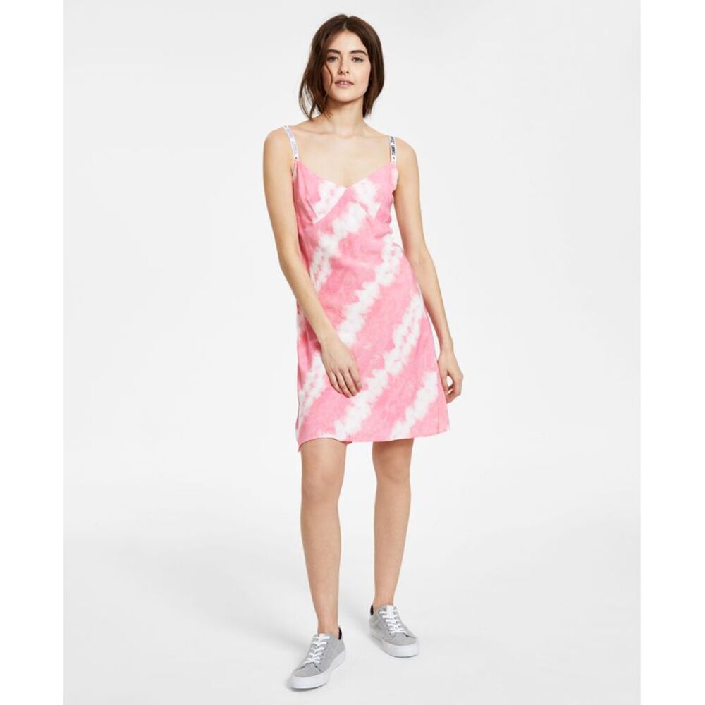 Tommy Jeans Tie Dye Logo Strap Dress